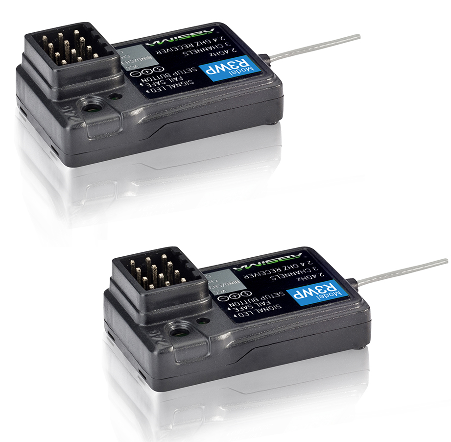 Absima CR3P 2.4GHz 3 Kanaals Zenderset met 2 Ontvangers