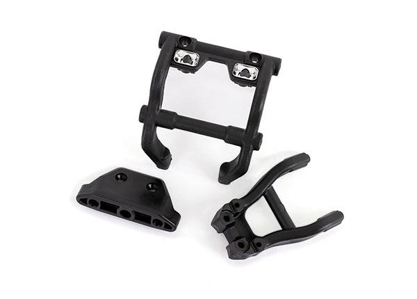 Traxxas Wheelie bar mounts/ rear skidplate (fits 4WD Stampede) (for LED light kit installation)