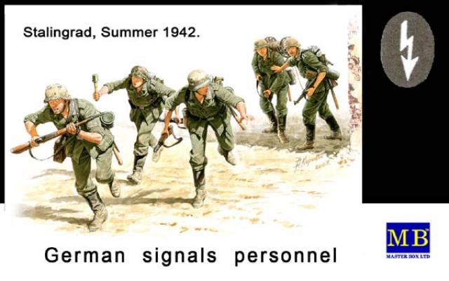Master Box German Signals Personnel Stalingrad Summer 1942 1/35
