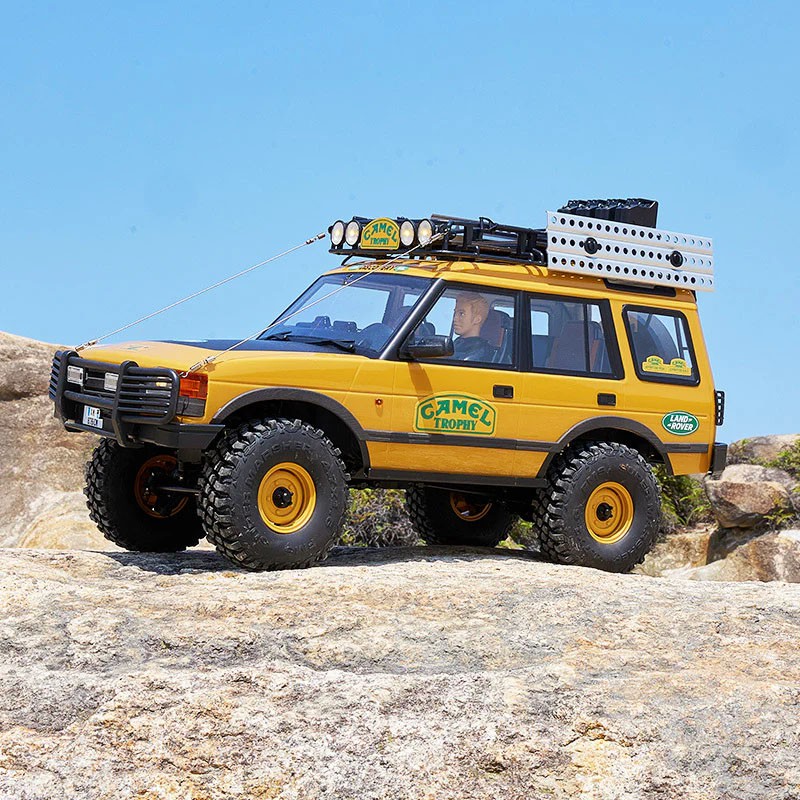 FMS Land Rover Discovery 1st-Gen. FCX10 Scaler ARTR (RS) Yellow 1/10