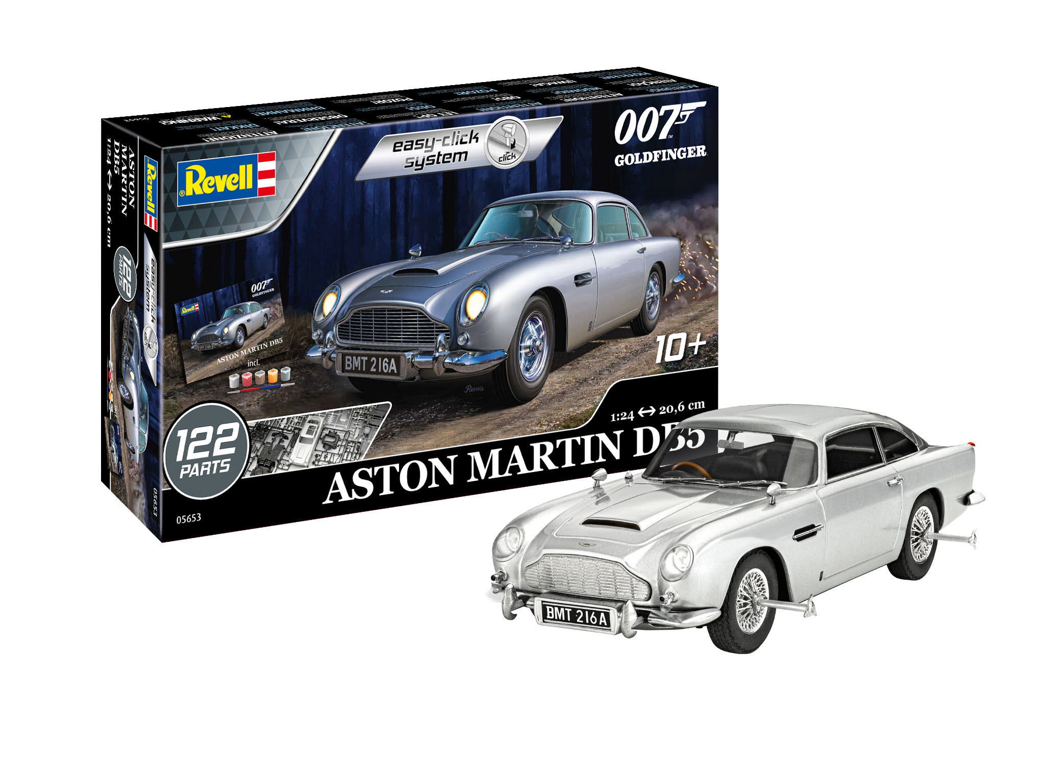 Revell Aston Martin DB5 James Bond 007 Goldfinger 1/24