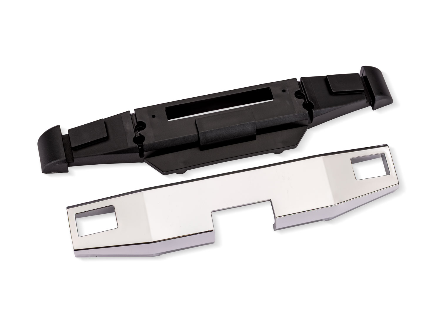 Traxxas X-Truck BIGFOOT #8 4X4 Chrome Front Bumper with Support