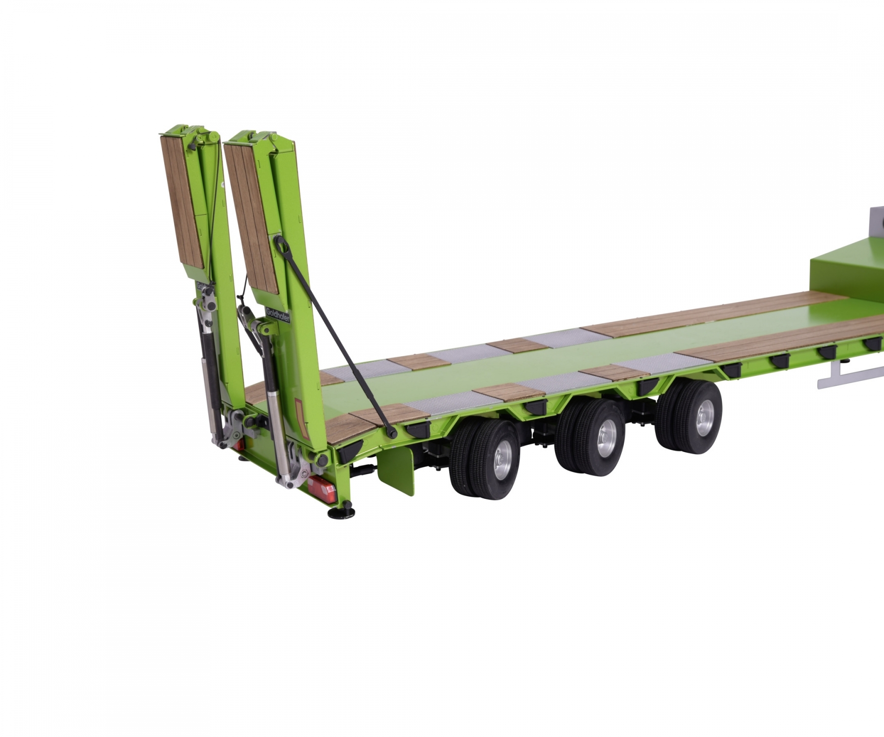 Carson Servo Bevestiging Set voor Stuurassen Zwanenhals Dieplader 1/14
