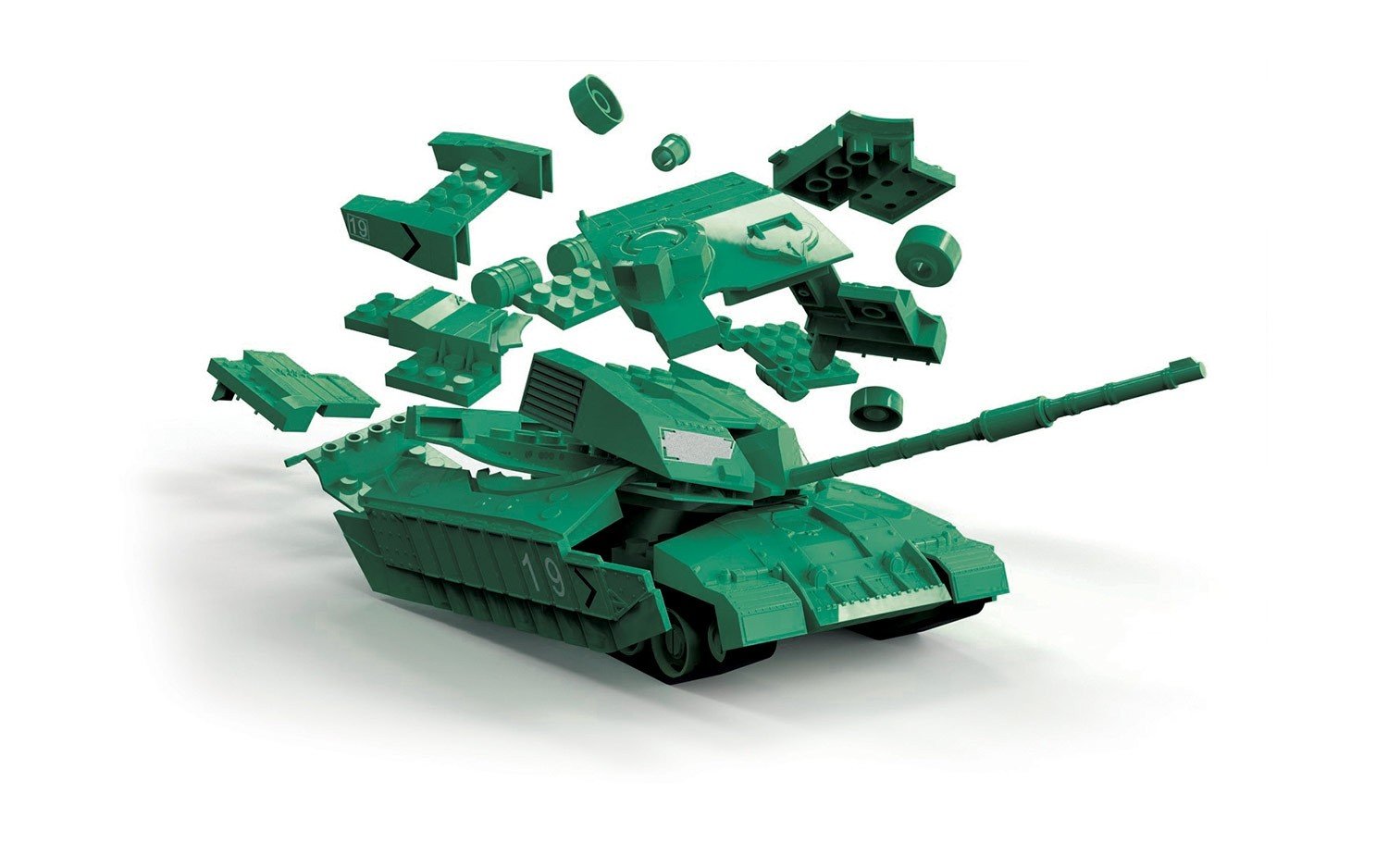 AirFix Quickbuild Challenger Kit