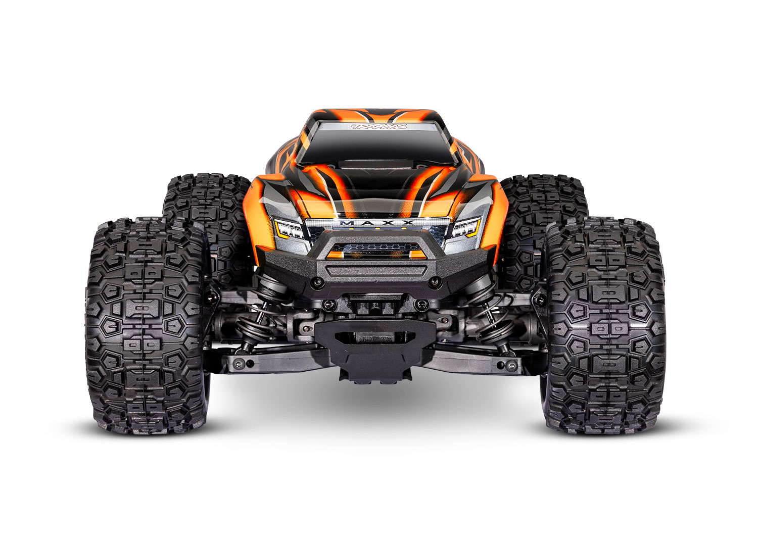 Traxxas Mini Maxx BL-2s TQ 4X4 RTR Brushless Monster Truck 1/16 Orange