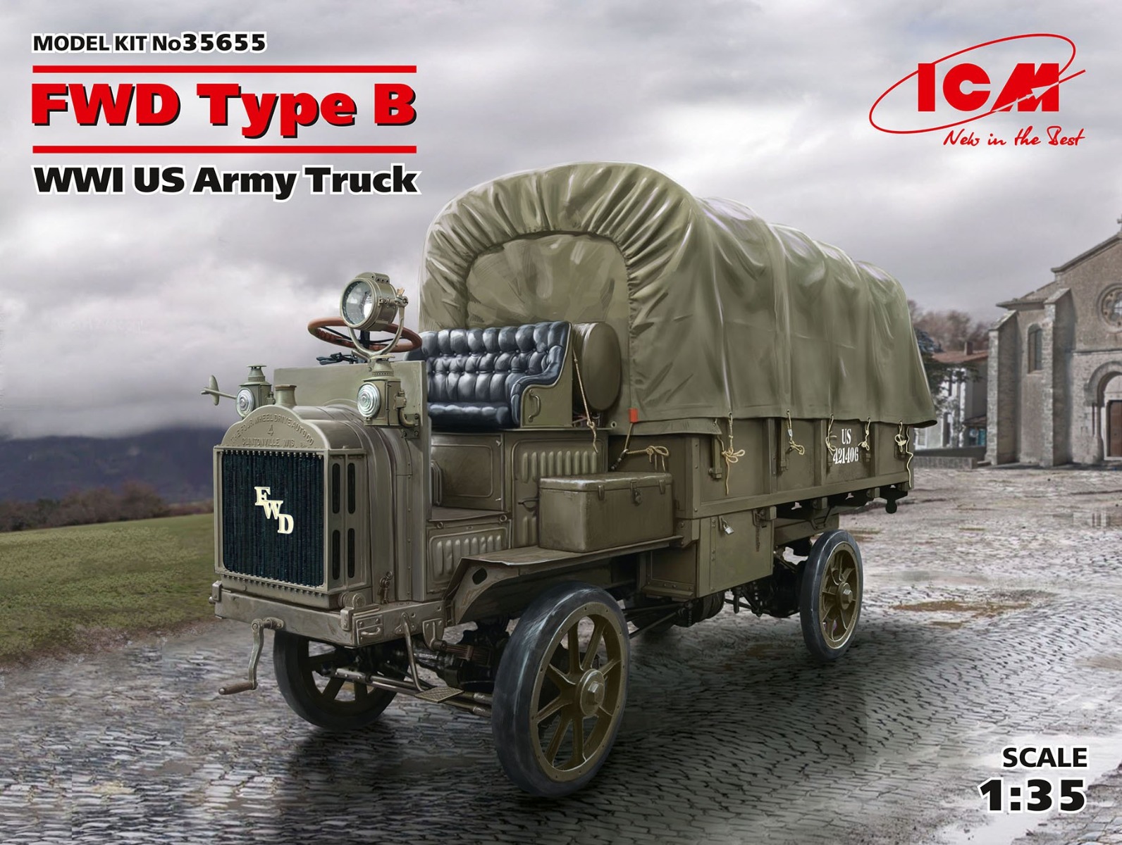 ICM FWD Type B WWII US Army Truck 1/35