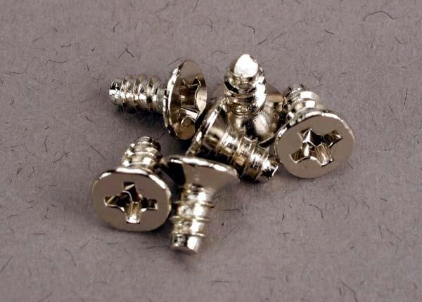 Traxxas Screws 3x6mm countersunk self-tapping (6)