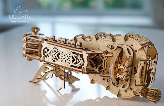 U-Gears Hurdy-Gurdy mechanisch houten bouwpakket