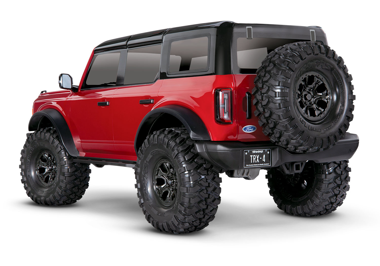 Traxxas 2021 Ford Bronco TRX-4  4WD Scale and Trail Crawler Fully-Assembled 1/10 - Red