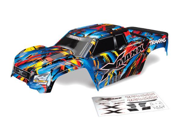Traxxas Body X-Maxx® Rock n' Roll (painted decals applied) (assembled with tailgate protector)