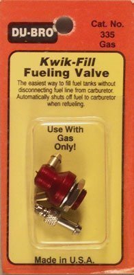 Dubro Kwik-Fill Fueling Valve for GAS