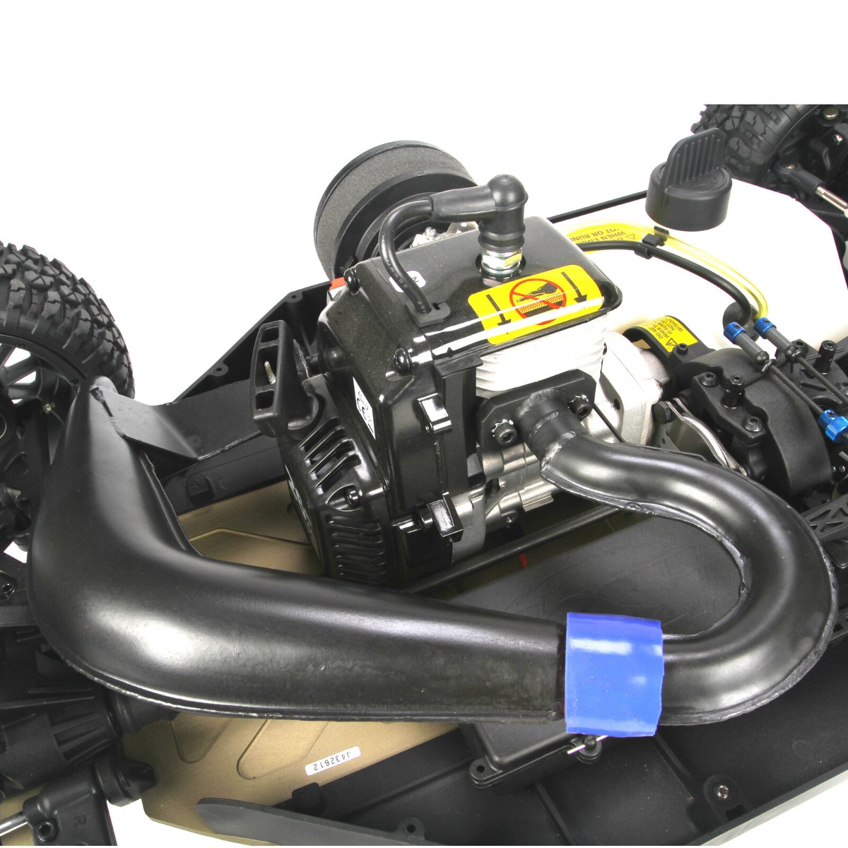 Losi Tuned Uitlaat 5IVE-T voor 23-30cc Benzine motoren