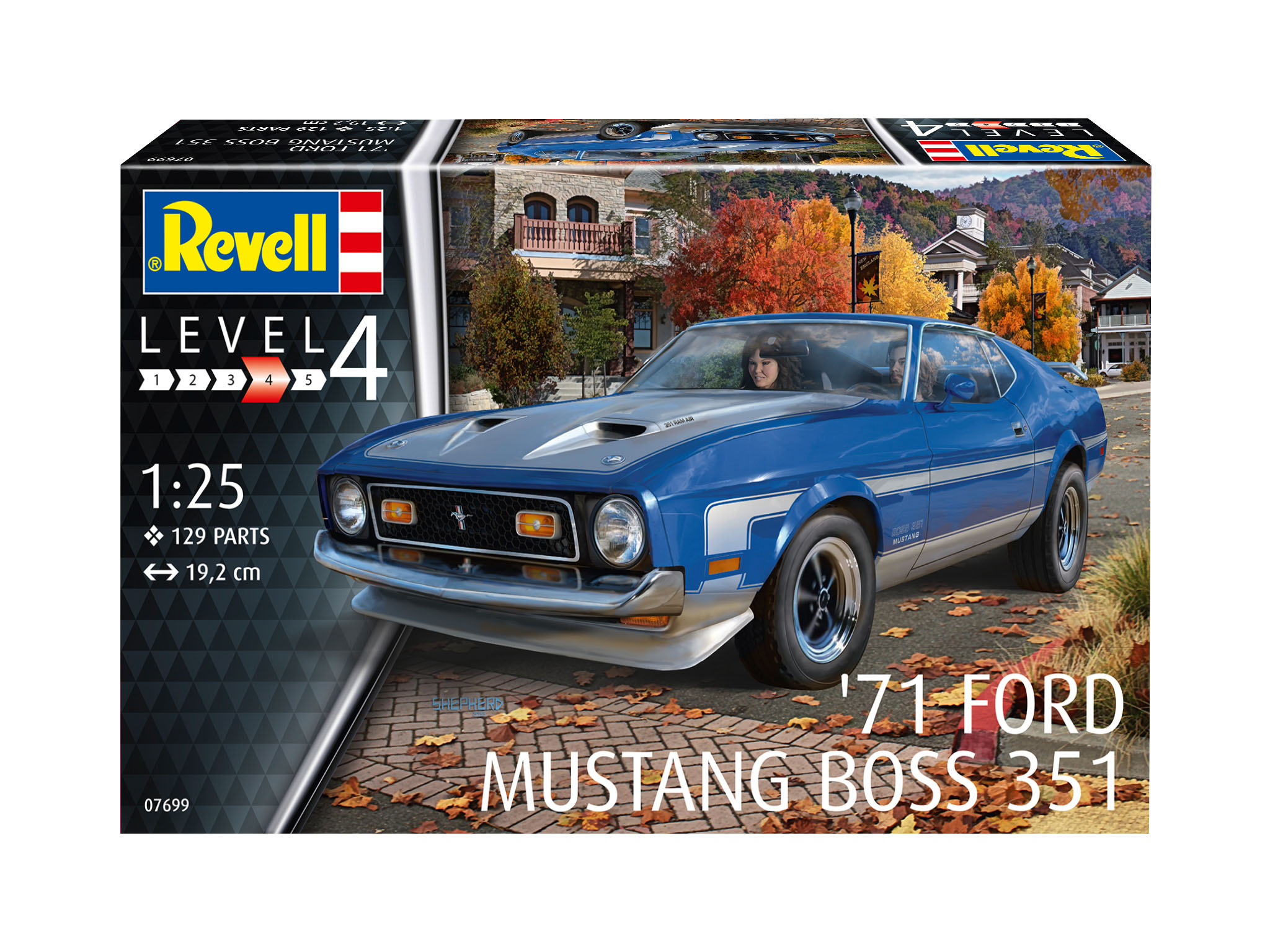 Revell Model Set '71 Mustang Boss 351 1/25
