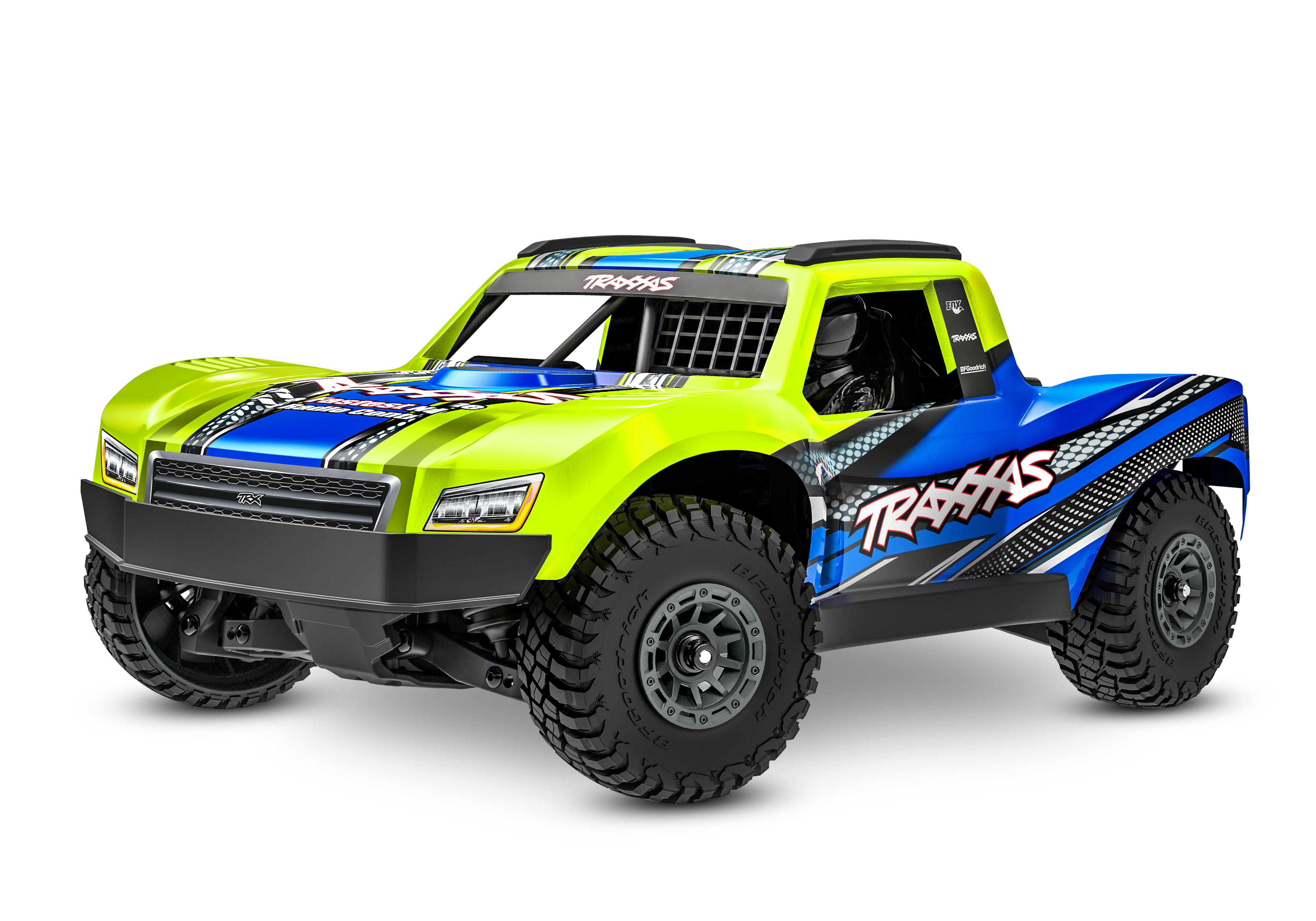 Traxxas Mini Slash BL-2s TQ 4X4 RTR Brushless Short Course Truck 1/16 Yellow