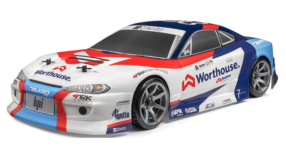 HPI RS4 Sport 3 Drift Worthouse James Dean Nissan S15 1/10