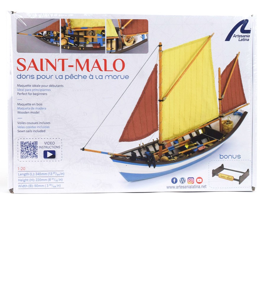 Artesania Latina Saint Malo wooden model kit 1/20