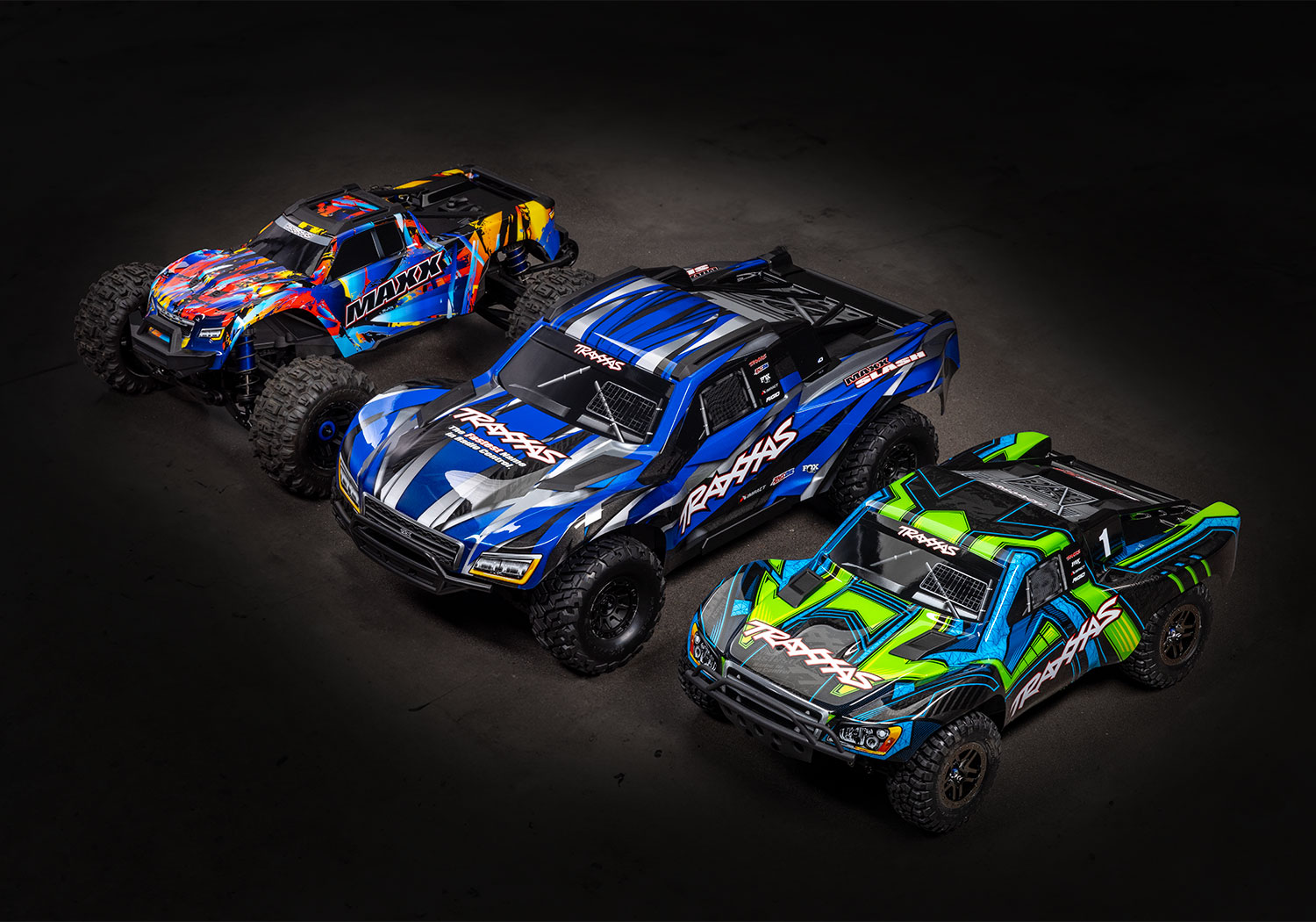 Traxxas Maxx Slash Brushless 6S Short Course Truck 4WD TSM RTR Blue