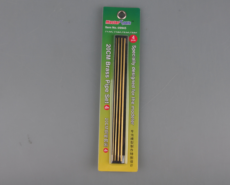 Master Tools 20cm Brass Pipe Set 4 (4)