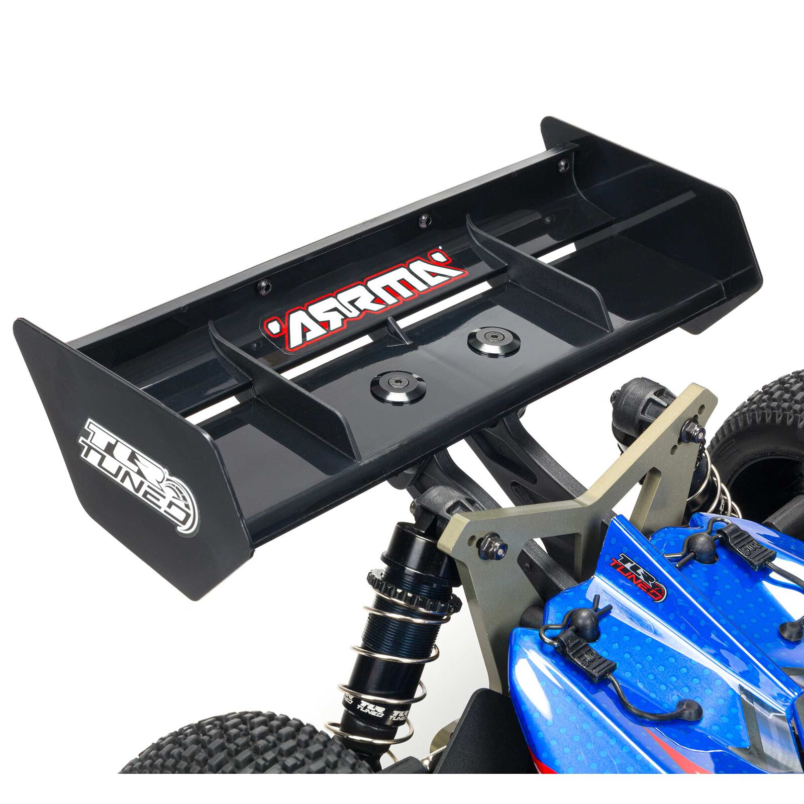 Arrma TLR Tuned TYPHON 6S 4WD BLX RTR, Red/Blue Buggy 1/8