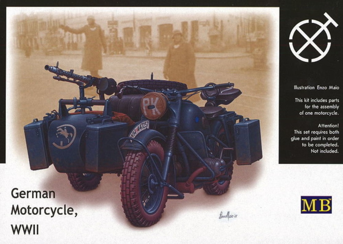 Master Box LTD BMW R75 Sidecar 1/35
