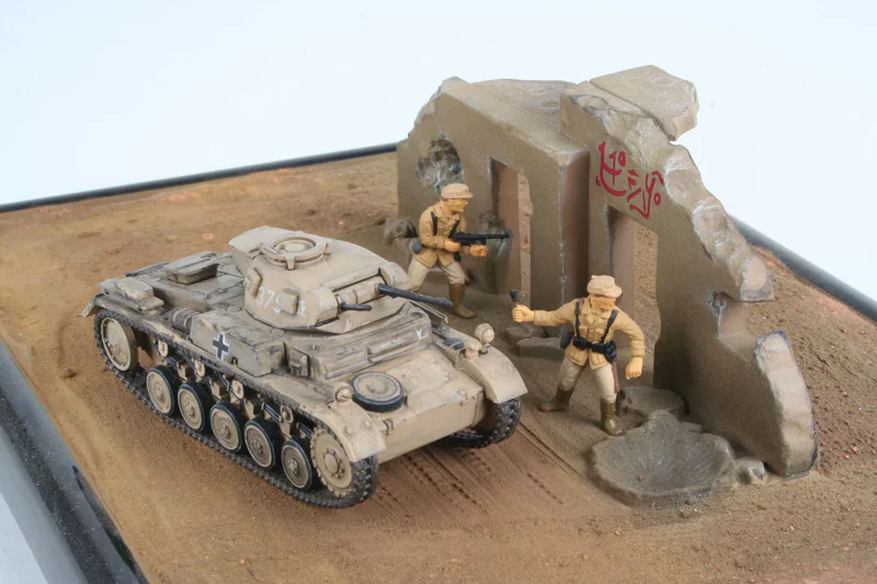 Revell PzKpfw II Ausf. F 1/76