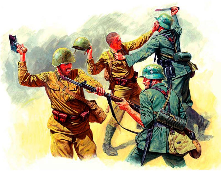 Master Box LTD Eastern Front Series Hand-to-Hand Fight 1941-1942 1/35