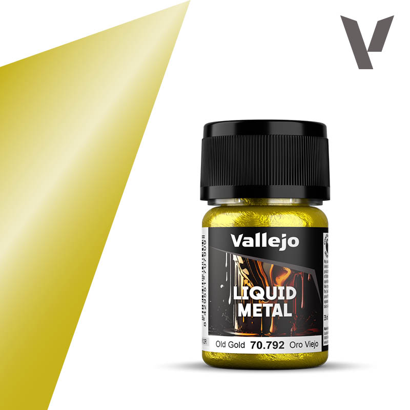 Vallejo Liquid Metal Old Gold 35ml