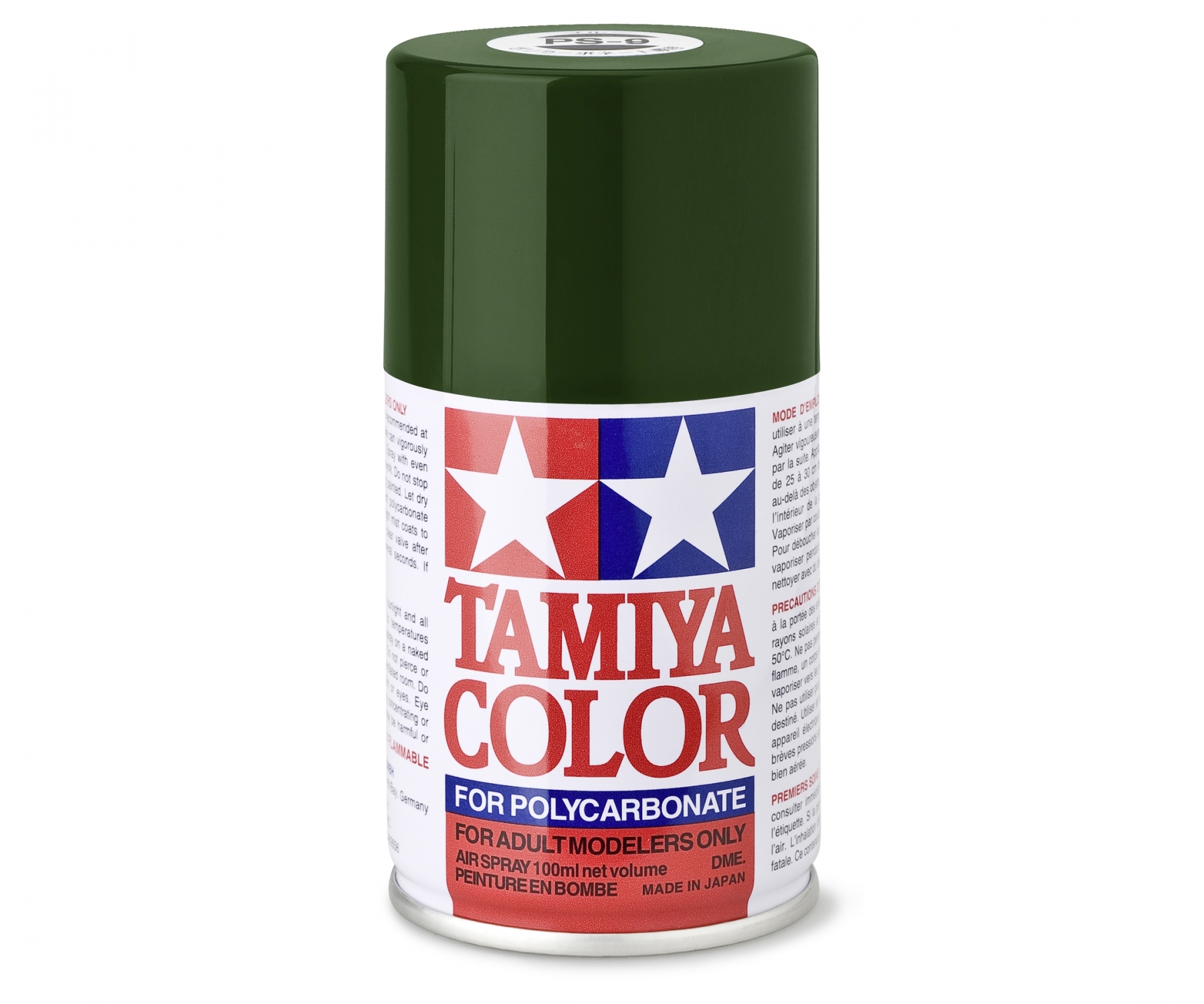PS9 Spray Green brillant 100ml Tamiya