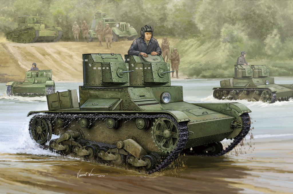 HobbyBoss Soviet T-26 Light Infantry Tank Mod.1931 1/35
