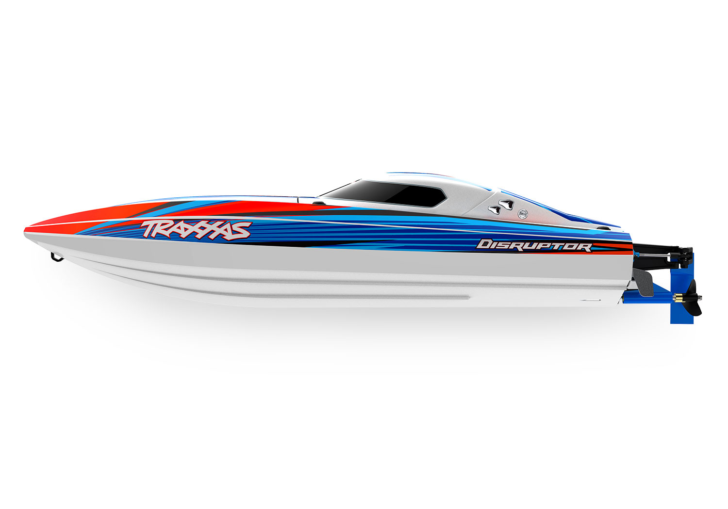 Traxxas Disruptor 4S 40+ MPH High-Performance Boat Orange