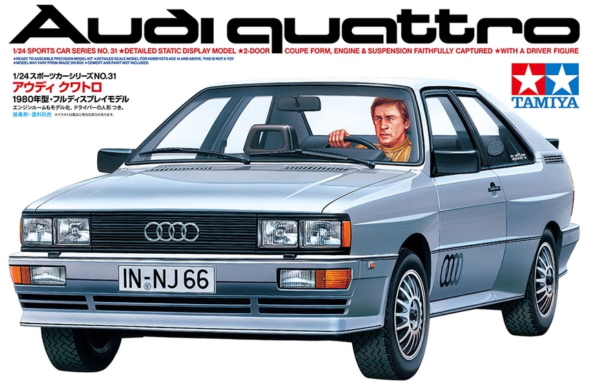 Tamiya Audi Quattro 1/24