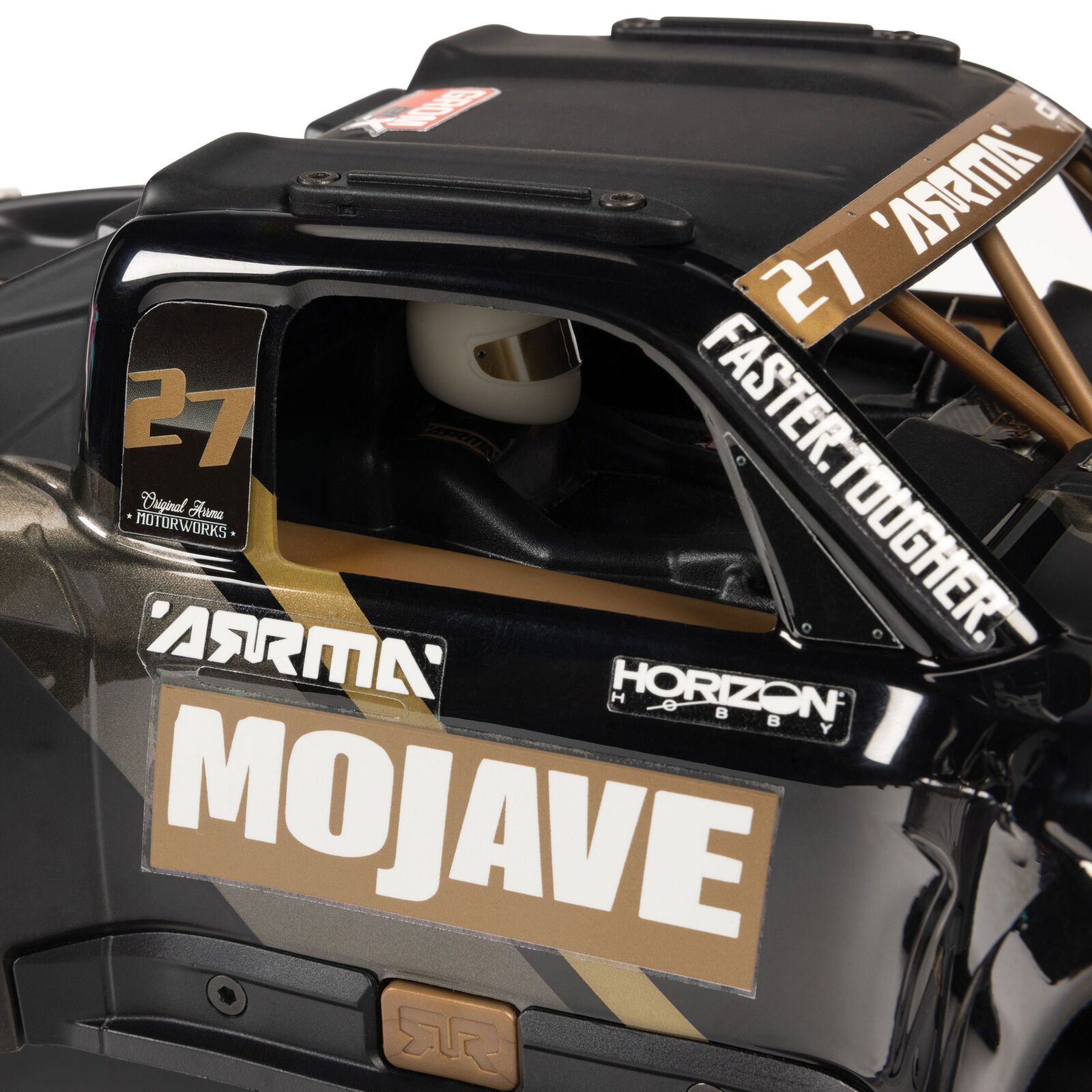 Arrma MOJAVE GROM 223S DSC 4X4 RTR Brushless Desert Truck, Black 1/16
