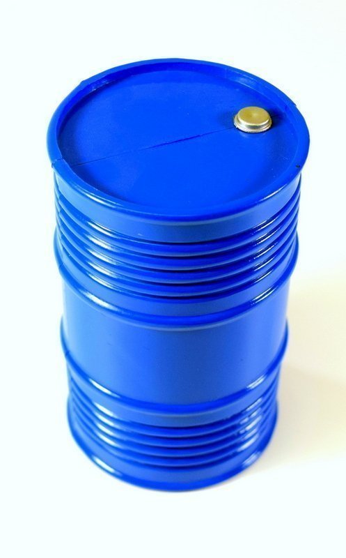Absima Kunststof Olie Vat Blauw 1/10