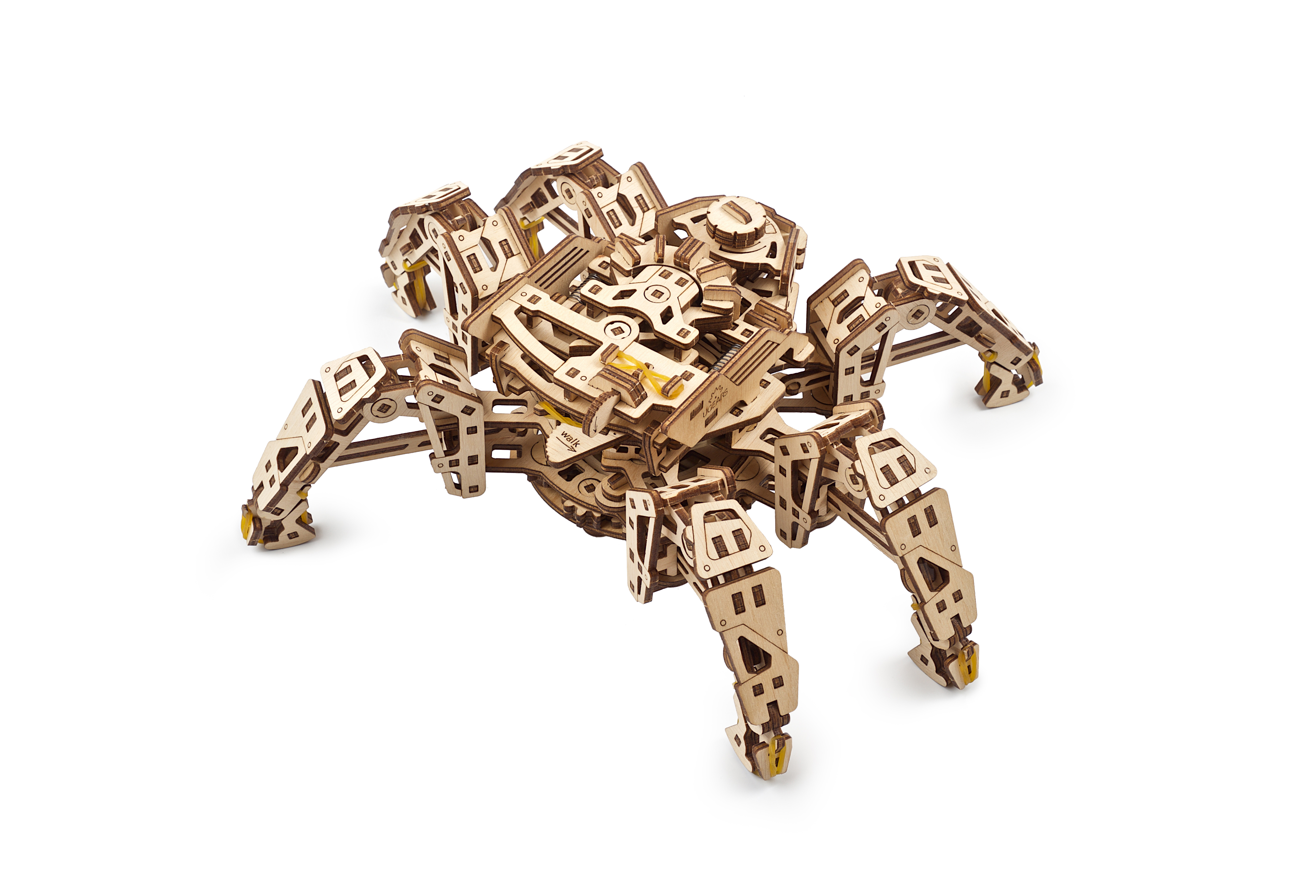 U-Gears Hexapod Spin mechanisch houten bouwpakket