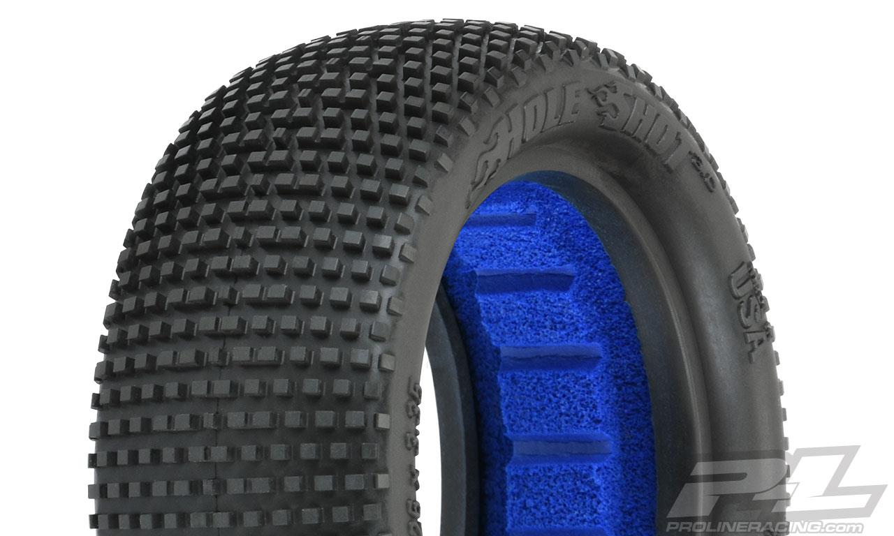 Proline 1/10 Hole Shot 3.0 2.2" 4WD M4 Buggy Front Tires (2)