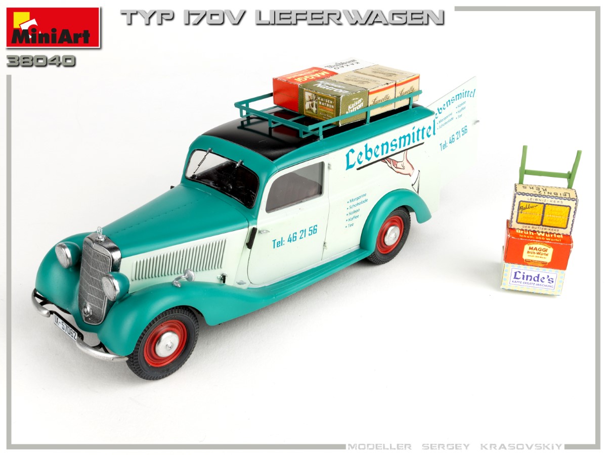 MiniArt TYP 170V Lieferwagen 1/35