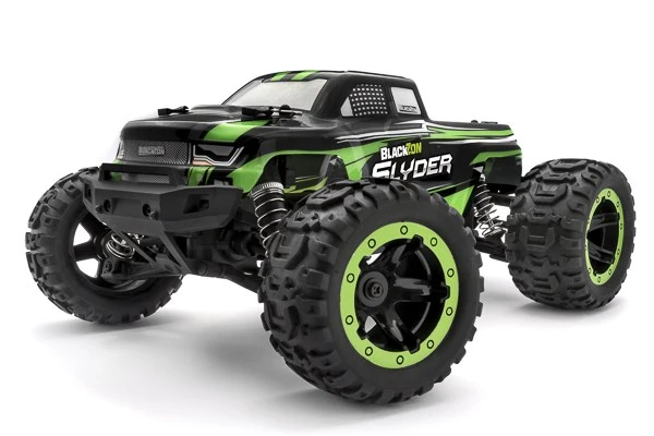 BlackZon Slyder MT 4WD Electric Monster Truck 1/16 Green