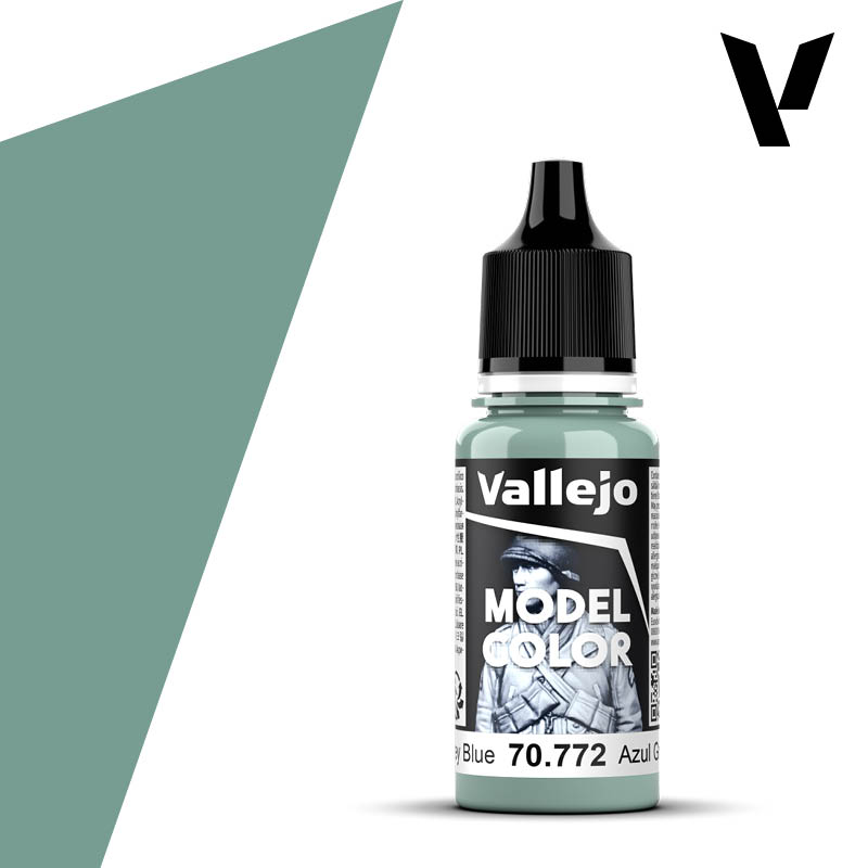 70722 Vallejo Medium Grey Blue Model Color 18ml
