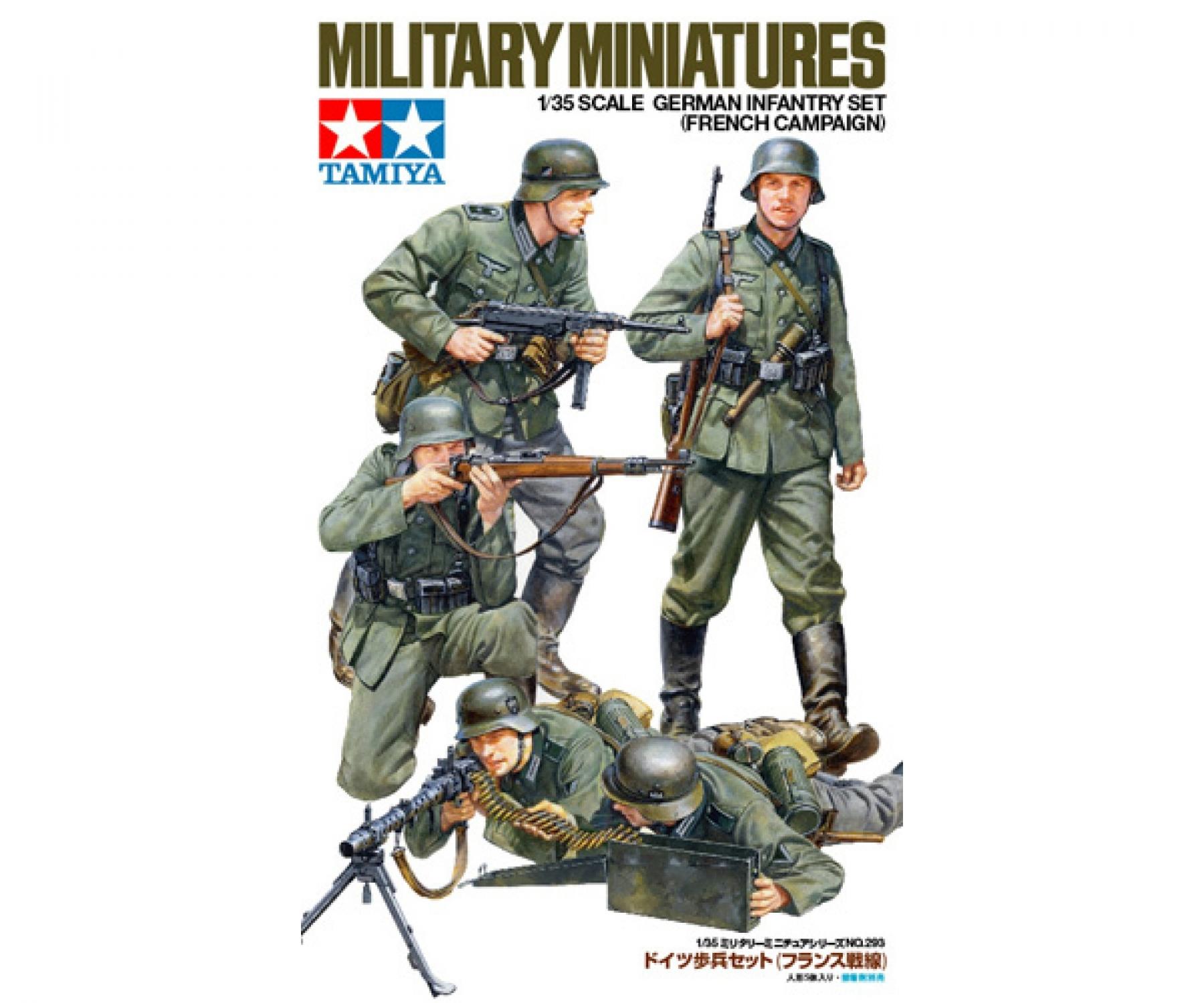 Tamiya German Infantry Set (French Campaign) 1/35