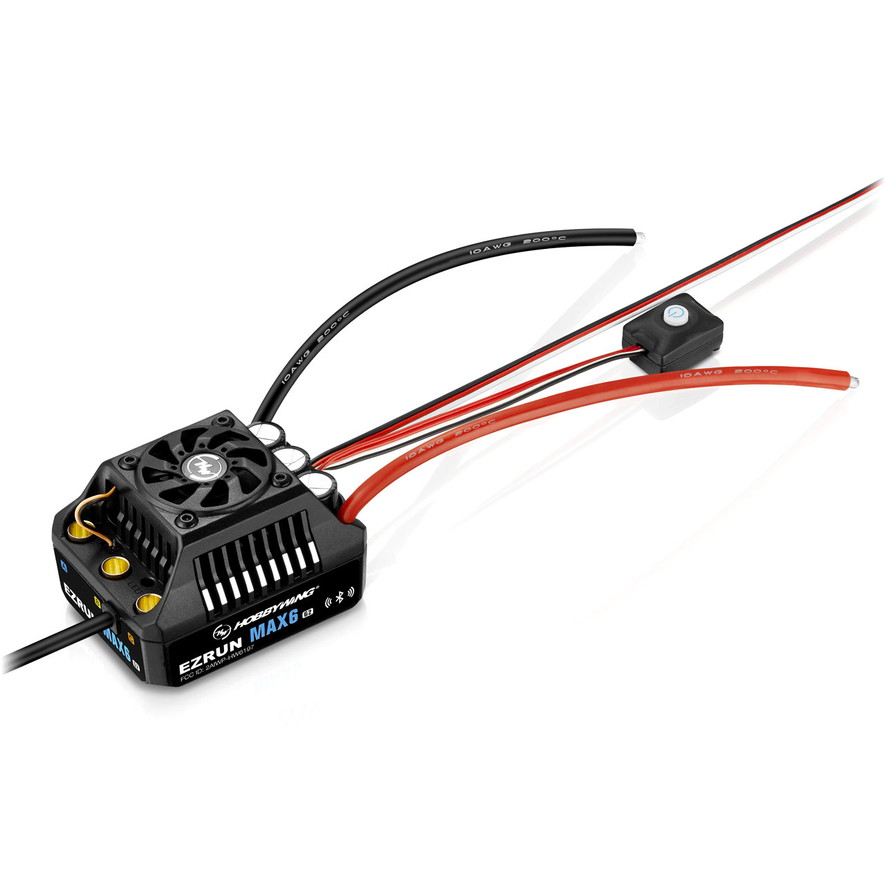 Hobbywing Ezrun MAX6 G2 200 Amp 3-8s LiPo BEC 8A Waterproof ESC