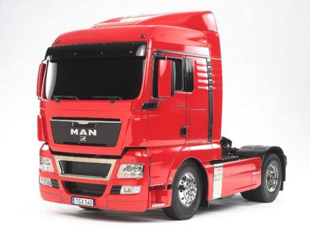 Tamiya "RED EDITION" MAN TGX 18.540 4x2 XLX R/C Truck Kit 1/14