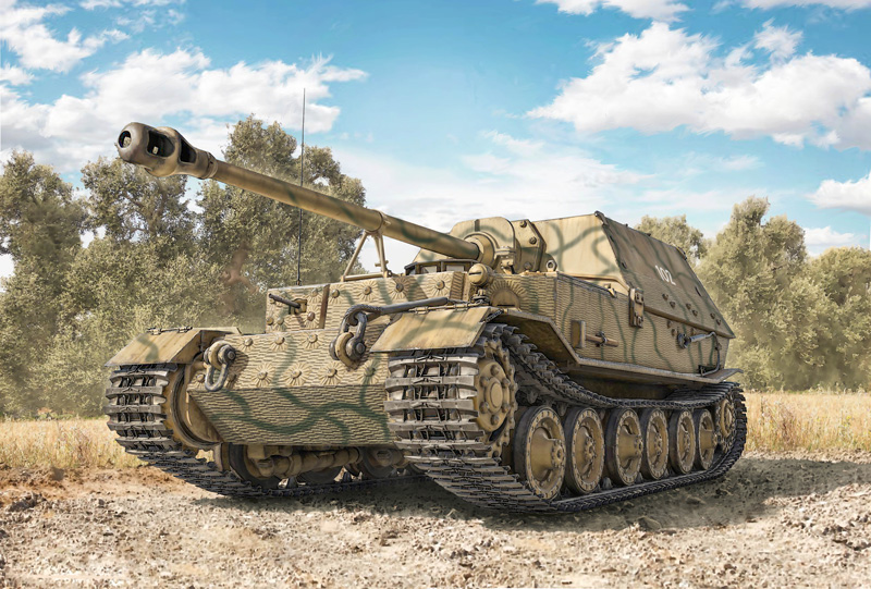 Italeri ELEFANT Sd. Kfz.184 Panzerjager Tiger (P) 1/35