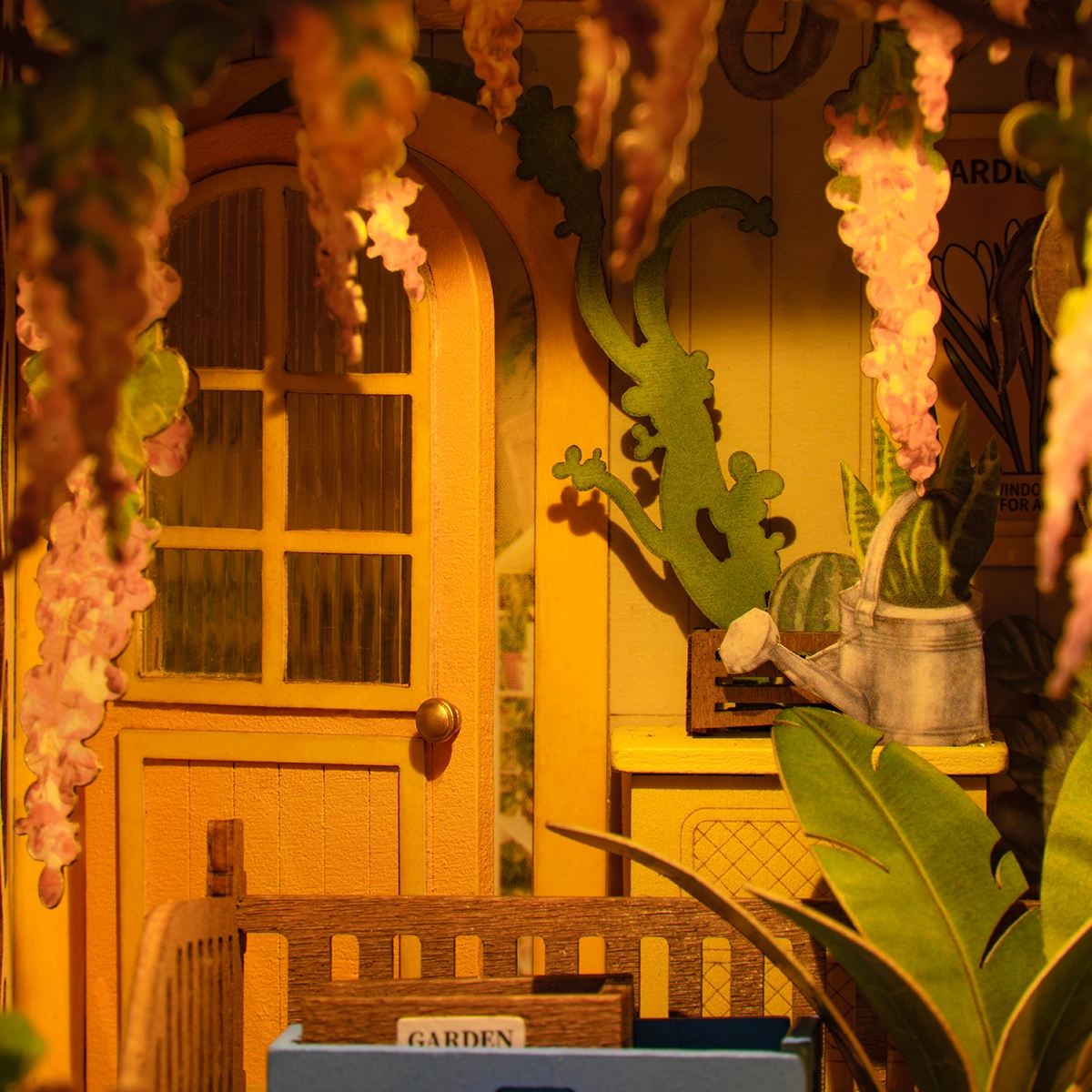 Rolife Book Nook & Wonderland Garden House