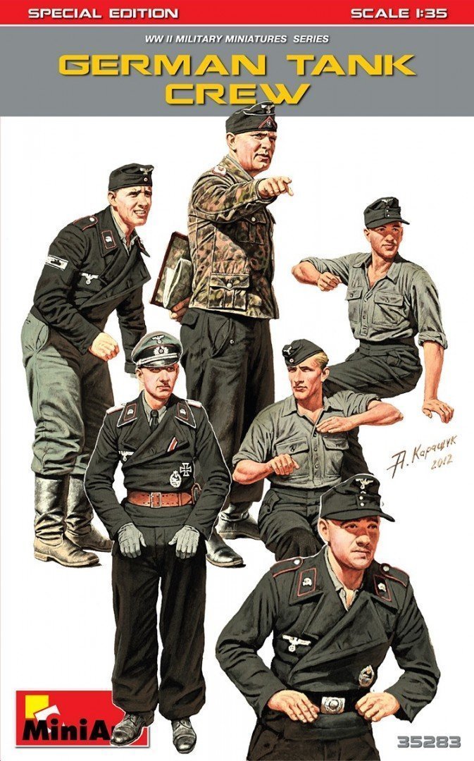 MiniArt German tank crew 1/35