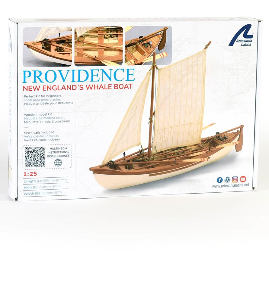 Artesania Latina Providence New England's Whale Boat 1/25