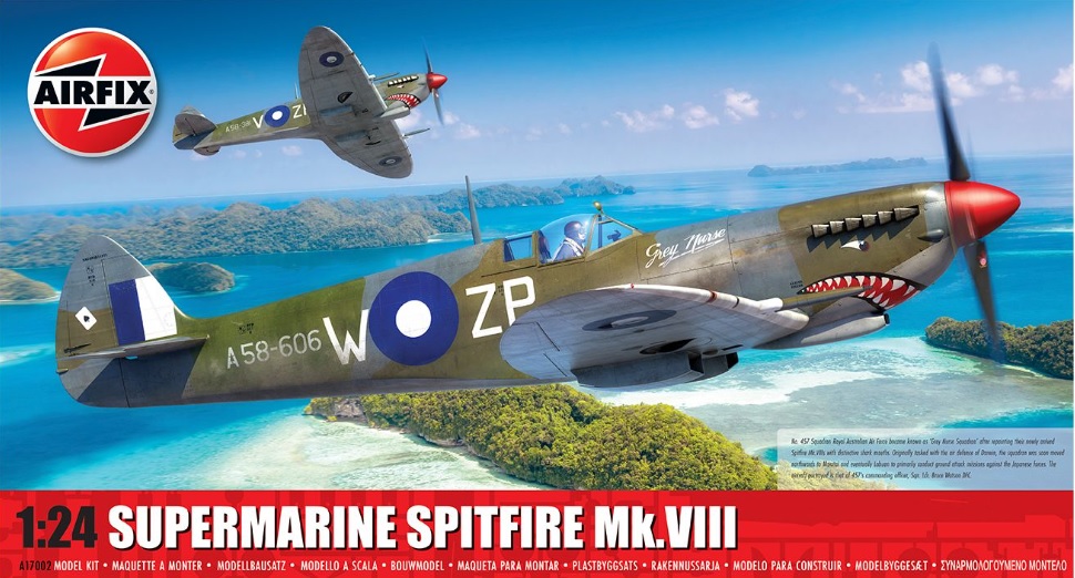 AirFix Supermarine Spitfire Mk.VIII 1/24