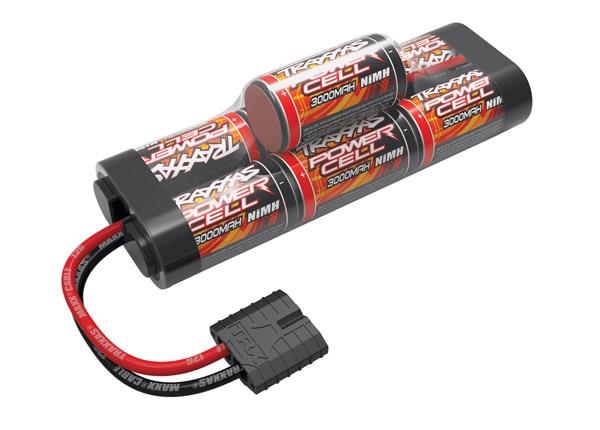 Traxxas Battery Power Cell 3000mAh (NiMH 7-C hump 8.4 Volt) ID Accu