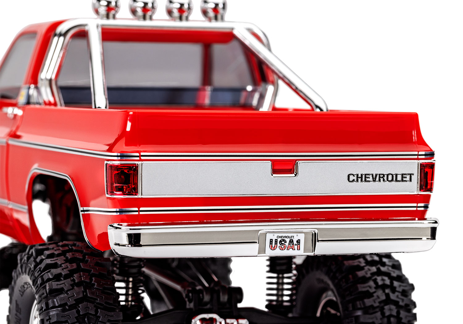 Traxxas TRX-4M High Trail 1979 Chevrolet K10 Truck 4WD Electric Scale and Trail Crawler with TQ 1/18 Black