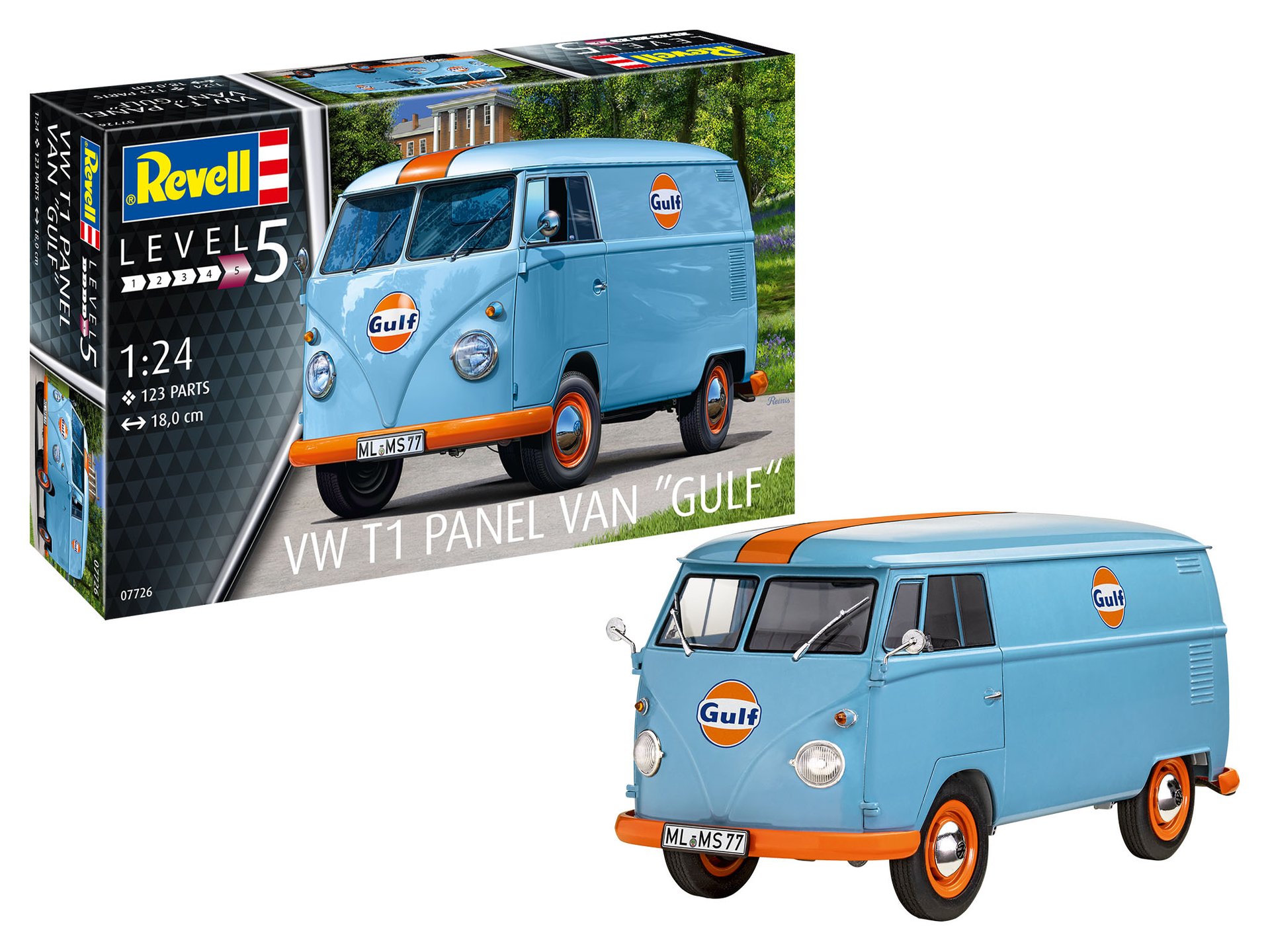 Revell VW T1 Panel Van "Gulf" 1/24