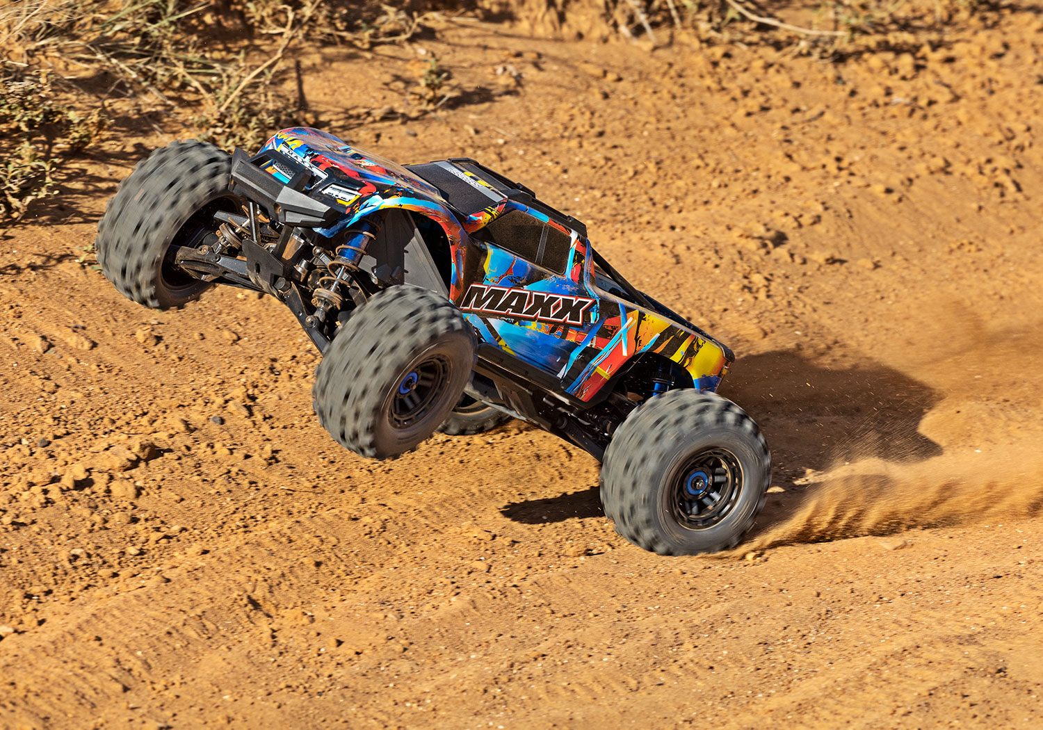 Traxxas Wide Maxx 4WD Brushless Electric Monster Truck VXL-4S TQi 1/8 - Rock & Roll